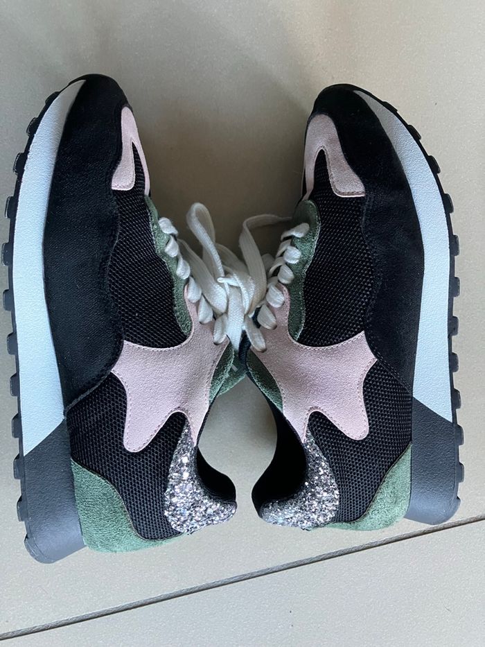 Basket Vanessa Wu noire femme taille 38 - photo numéro 6