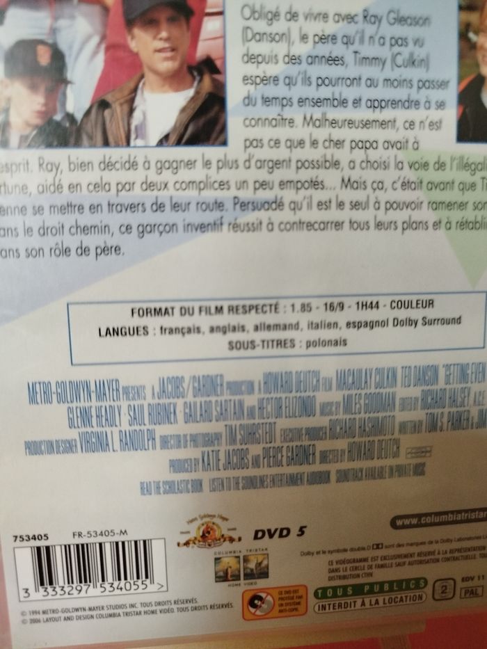Rends la monnaie papa - DVD - photo numéro 3