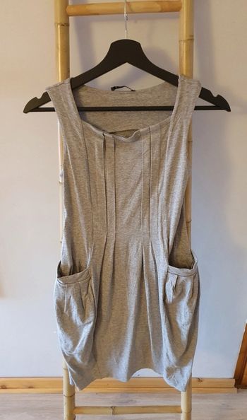 Petite robe grise courte