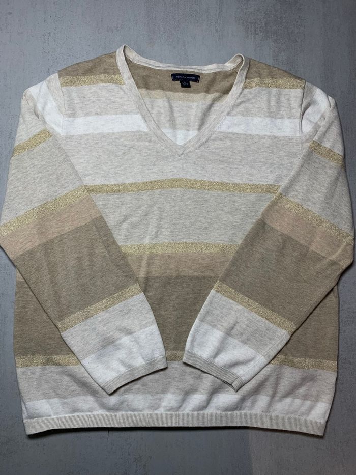 Pull col V Tommy Hilfiger - photo numéro 4