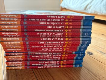 Lot de 20 livres pat patrouille