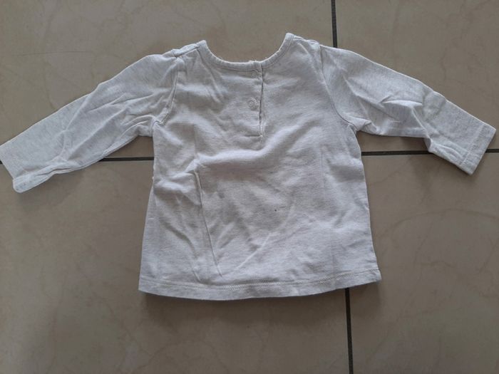 Lot de 6 tee shirts manches longues fille 6 mois - photo numéro 11