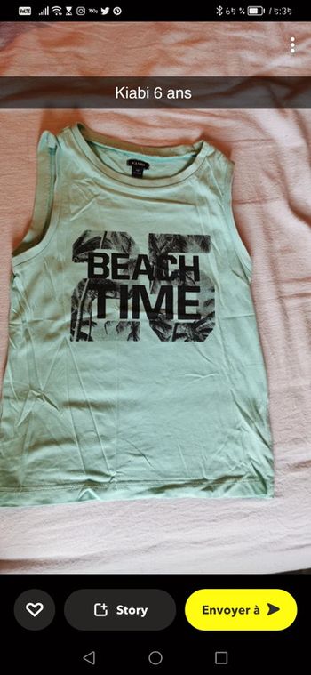 Marcel beach T-shirt