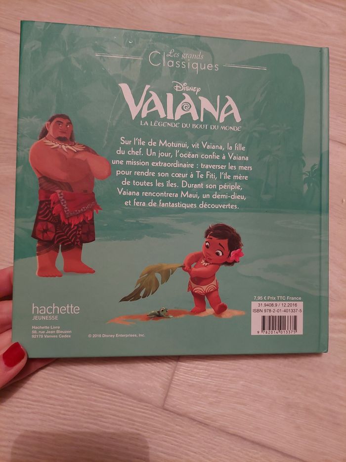 Livre Vaiana - photo numéro 2