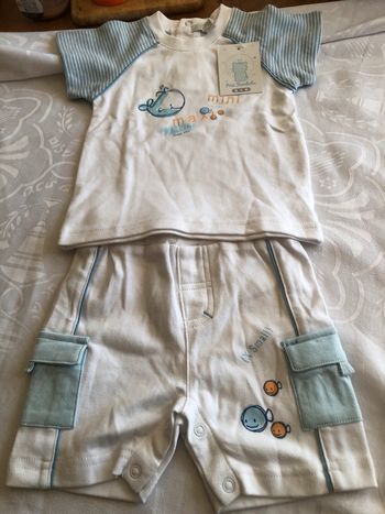 Ensemble garçon neuf 6 mois