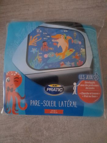 Lot de 2 pare-soleil latéral 44x36 cm