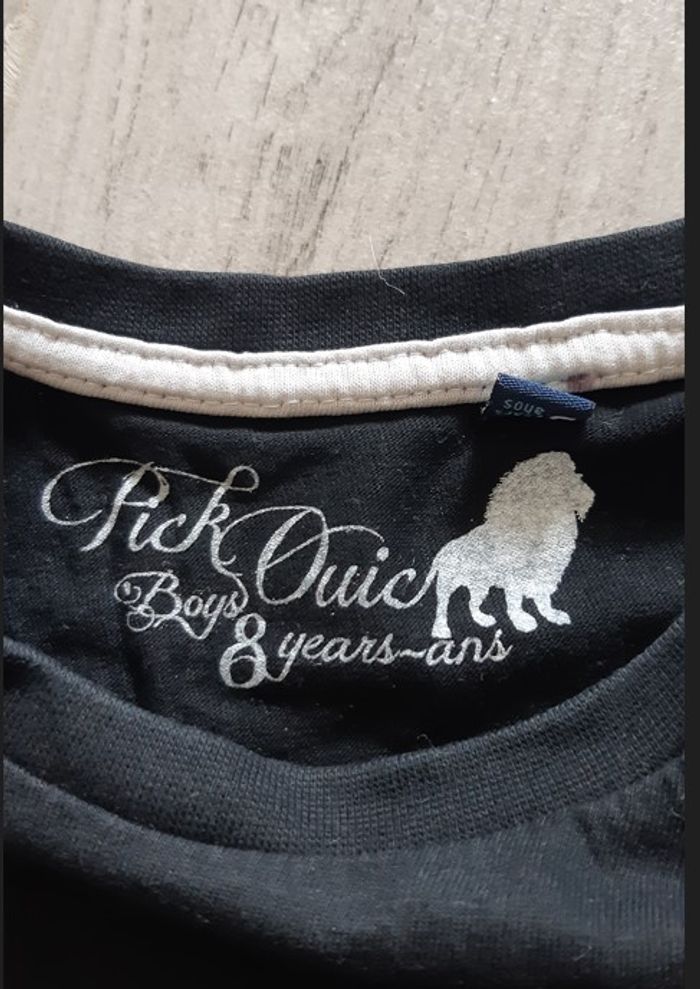 2 t-shirts Pick Ouic 8 ans - photo numéro 2