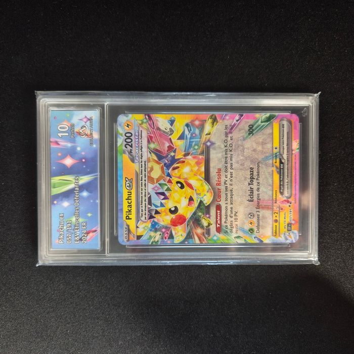 Carte Pokemon : Pikachu Ex - Etincelles Déferlantes