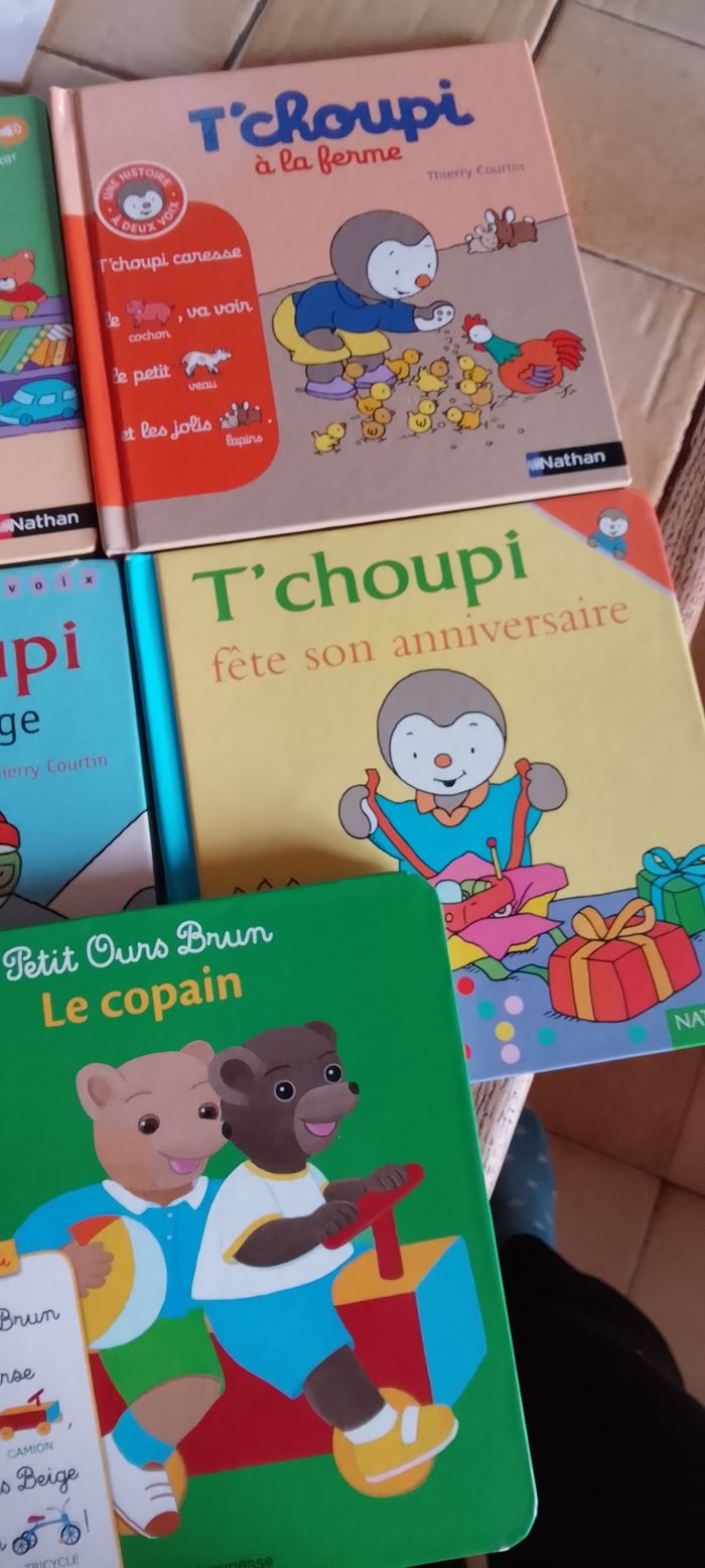 Lot livre tchoupi et petit ours - photo numéro 3