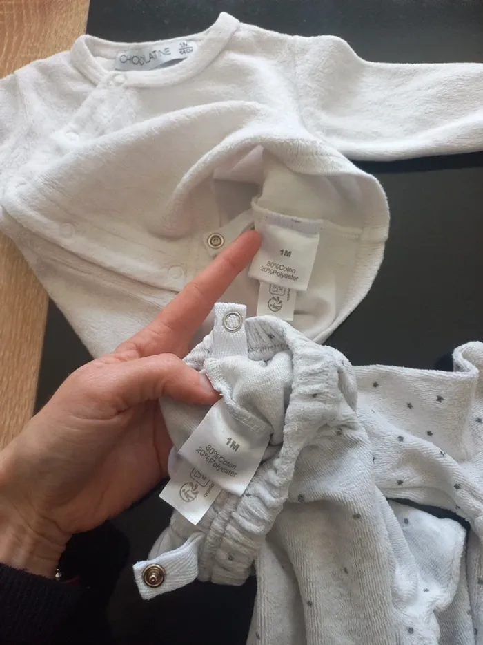 Pyjamas bébé 1 mois - photo numéro 7