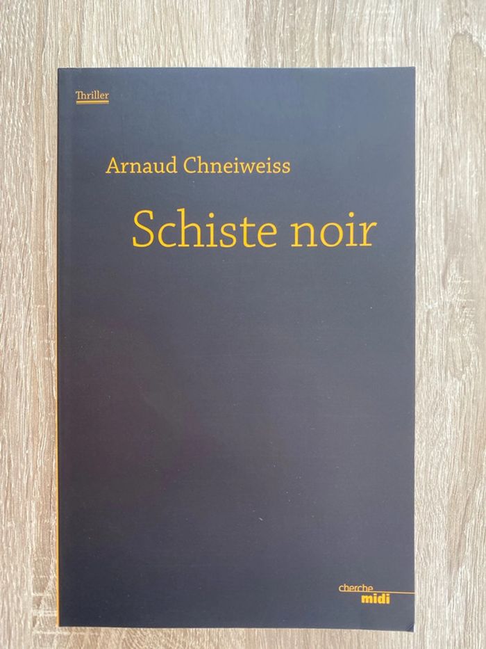 Schiste noir d’Arnaud Chneiweiss