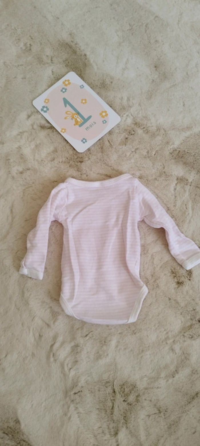 Pyjama et body rayé - photo numéro 5