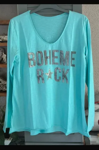 tee shirt bohème rock