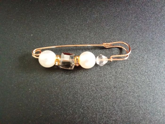 Broche perle femme - photo numéro 3