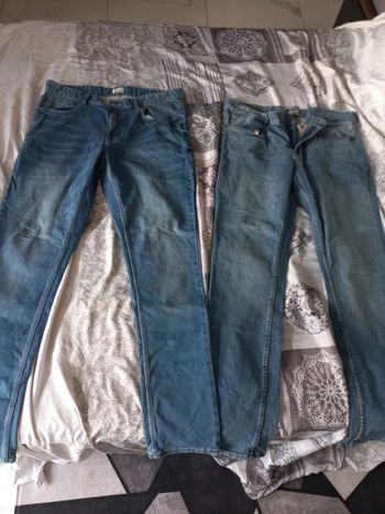 lot de 2 jeans homme  taille 44