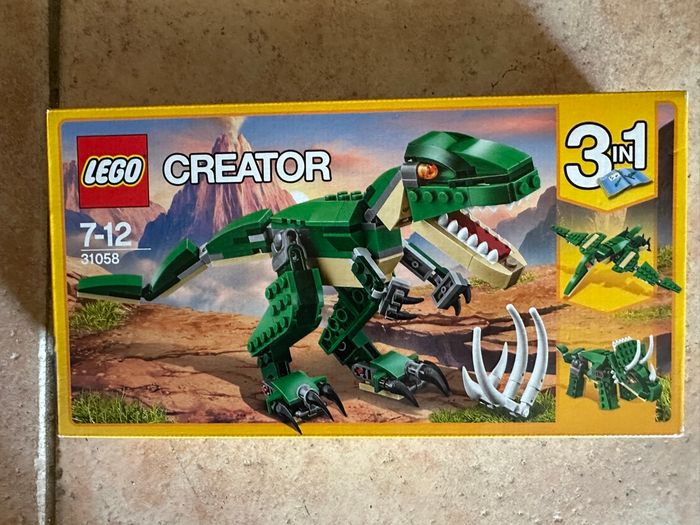 Lego dinosaure vert Neuf