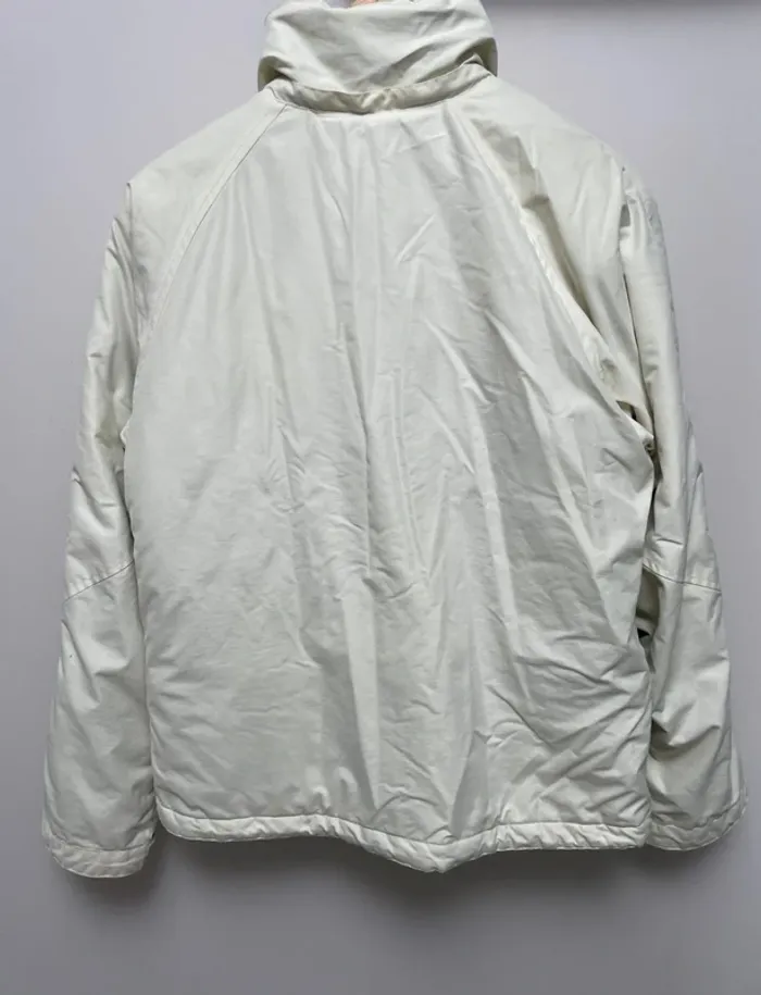 Banana Moon vintage Manteau de ski / Ski coat jacket cream beige Womens L - photo numéro 3