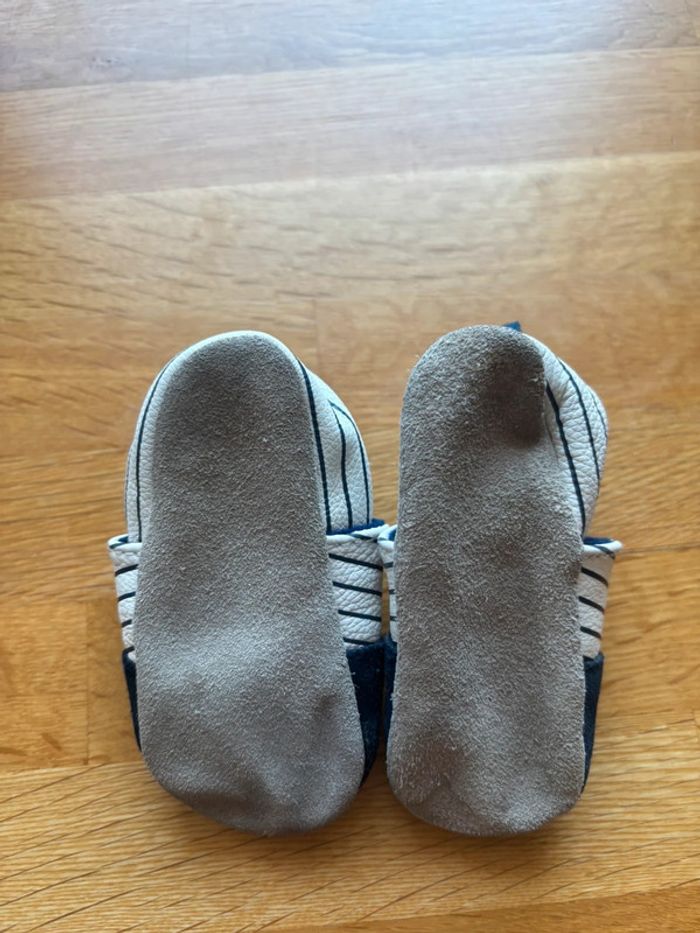 Chaussons souples bébé Obaibi 6/12 mois garçon - photo numéro 3