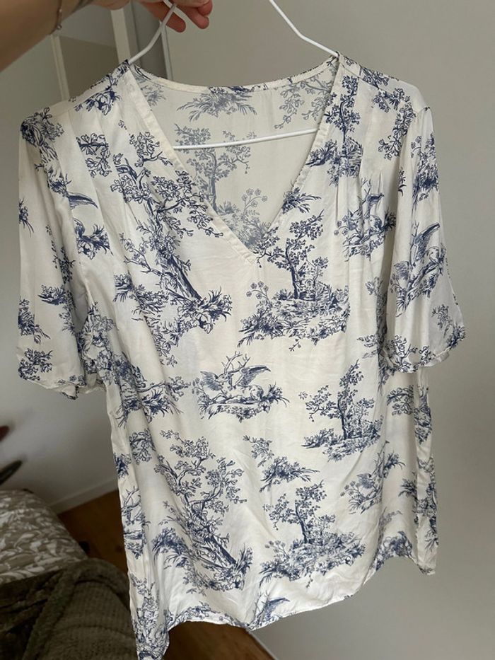 Haut/blouse soie MOTF - photo numéro 4