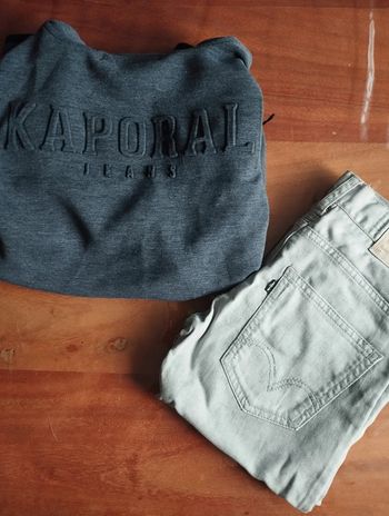 Ensemble garçon 8 ans jeans Levi's et veste Kaporal