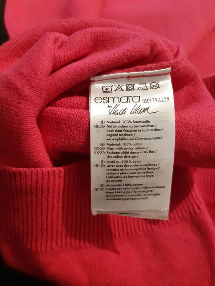 Pull femme fuschia - photo numéro 5