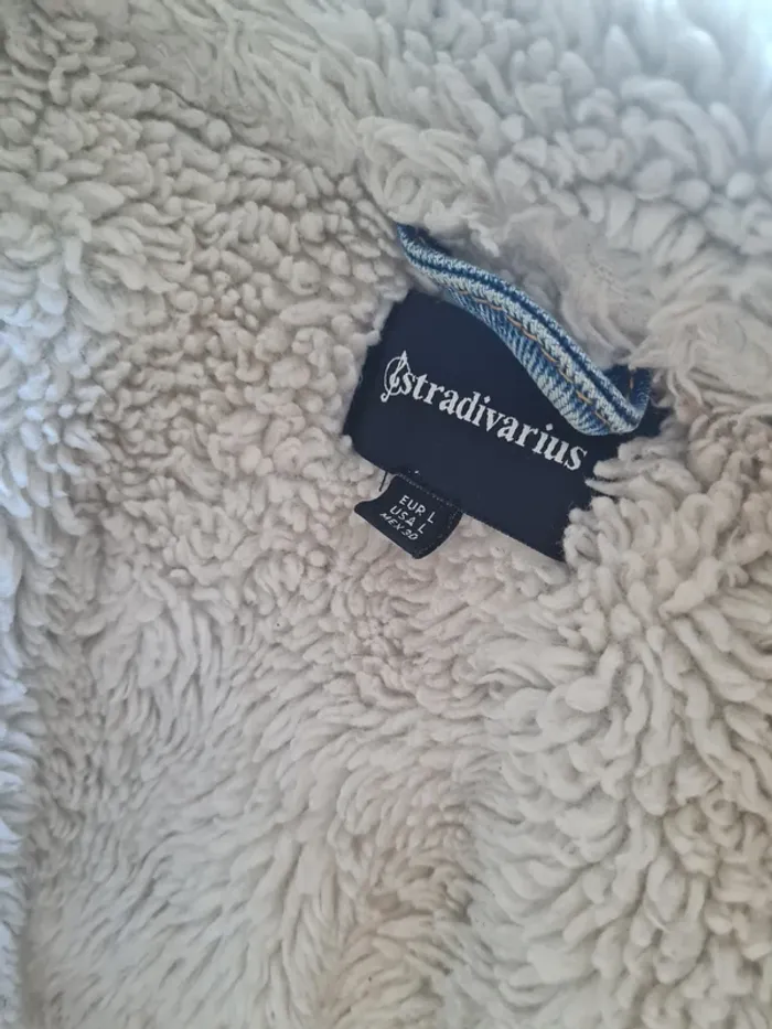 veste jeans stradivarius - photo numéro 4
