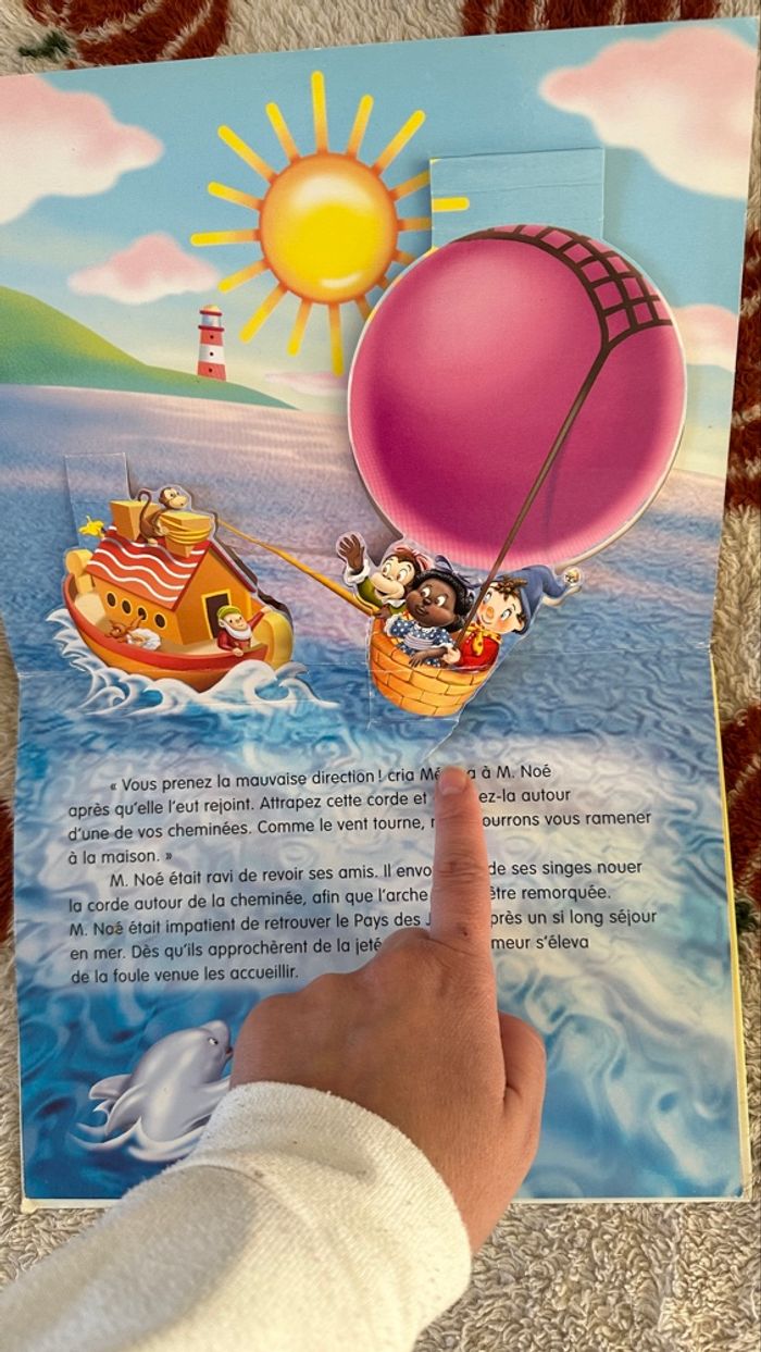 💜 Livre pop up Oui-Oui et l’arche 💜 - photo numéro 7