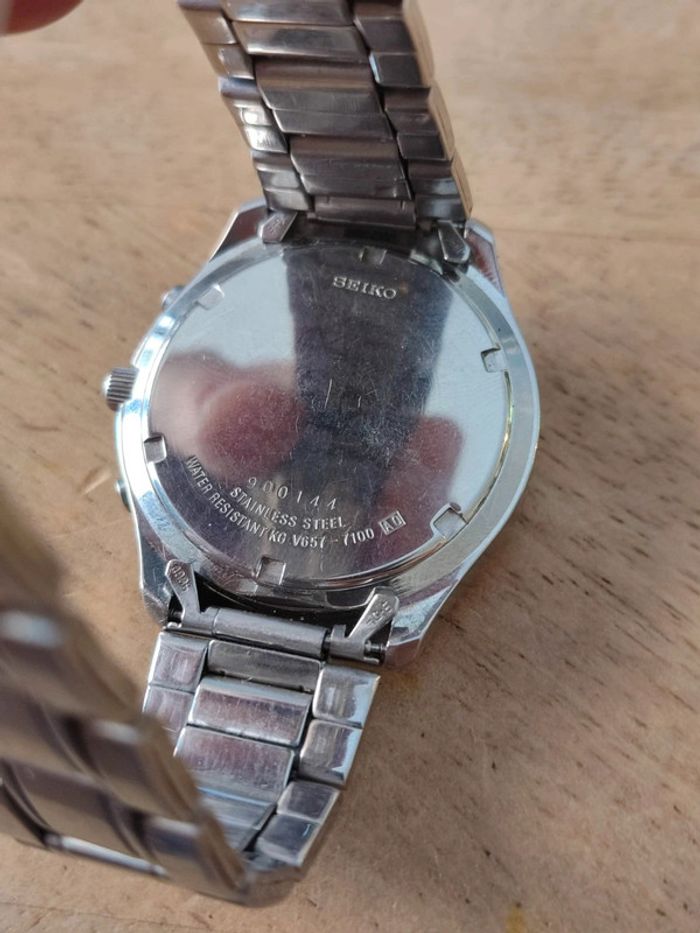 Montre Chronographe Seiko V657 7100 - photo numéro 4