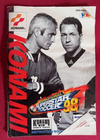Manuel d'utilisation international superstar soccer 98