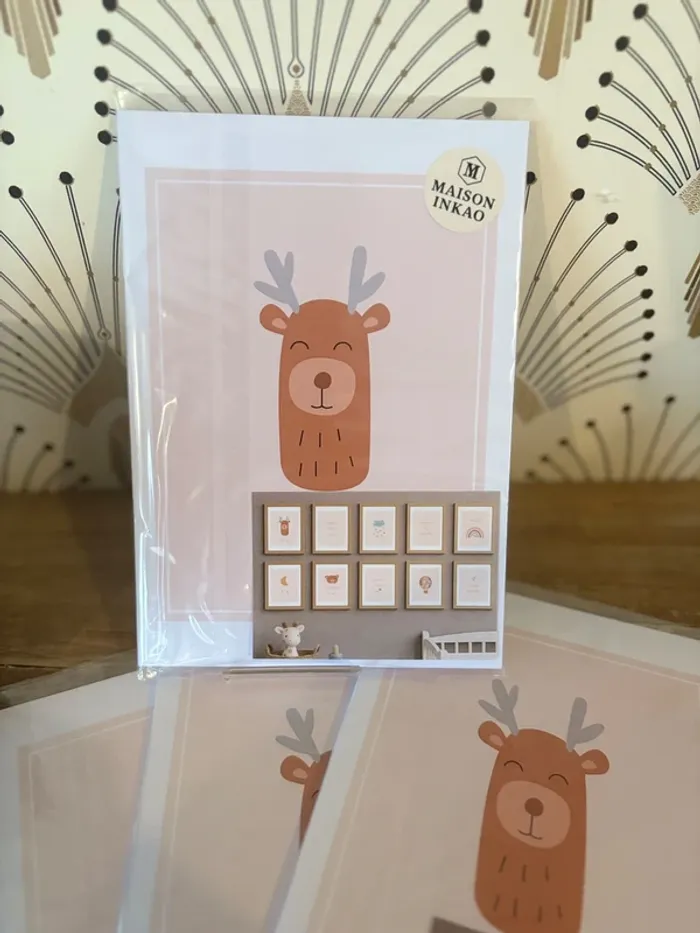 Affiches “Little Soul” pour chambre enfant