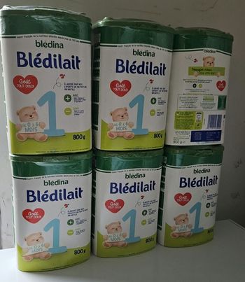 15 boîtes Bledilait 1er age
