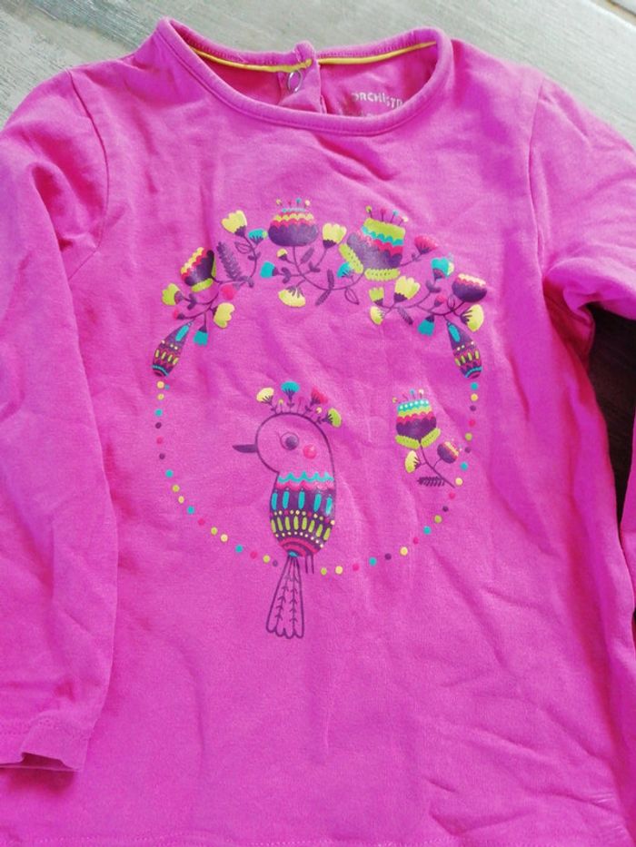 2 Hauts manches longues 23 mois fille - photo numéro 6