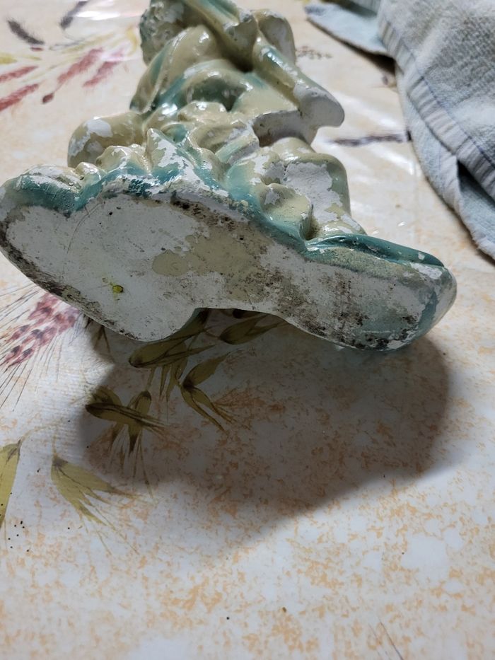 Statuette platre vintage - photo numéro 5