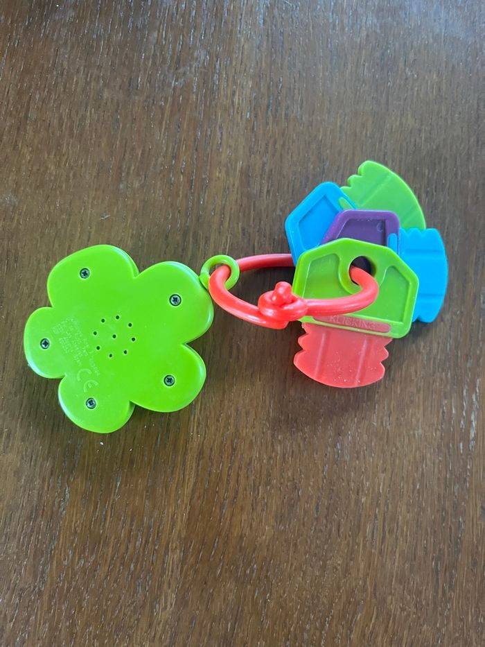 Lot de 2 trousseaux de clés musicaux bébé - photo numéro 8