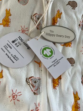 Turbulette été 3-6 mois animaux 