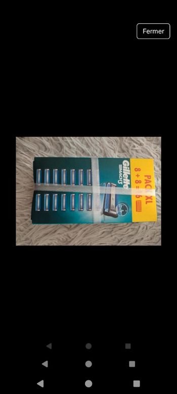 16 Lames Gillette mach 3 