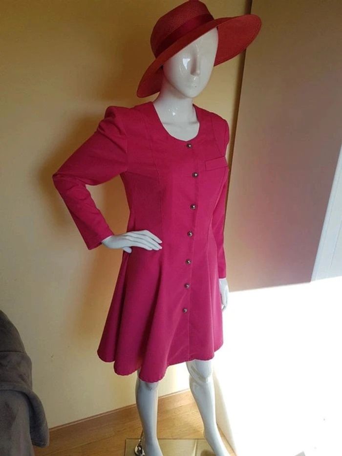 Robe fushia évasée Sine 38/40 - photo numéro 3