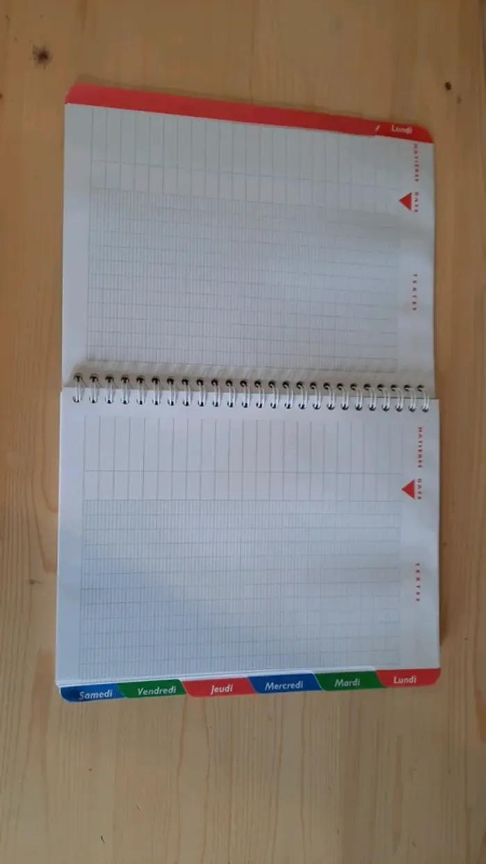 Cahier de texte clairefontaine - photo numéro 3