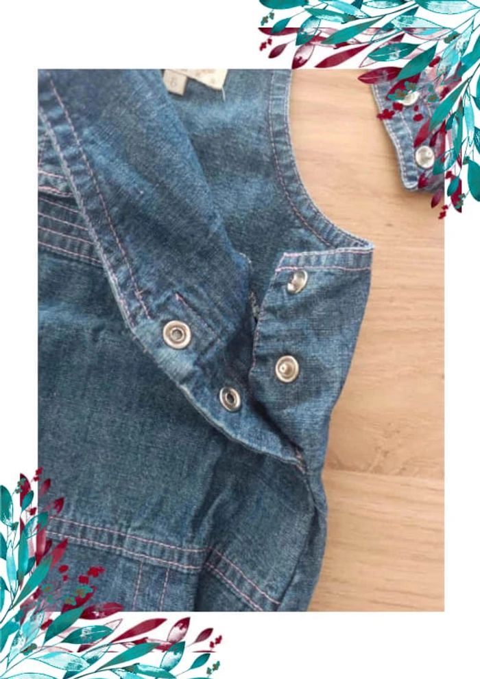 Robe jean 6 mois fille - photo numéro 6