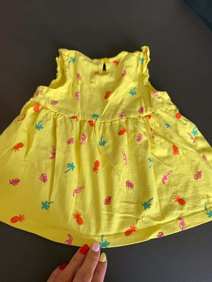 Jolie robe taille 12 mois 🍋 - photo numéro 4