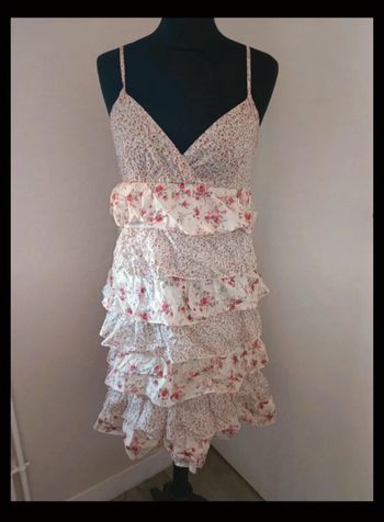 Robe fleurie promod 38