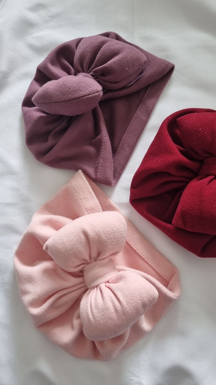 Turban bébé fille - photo numéro 2