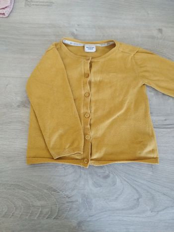 Gilet moutarde