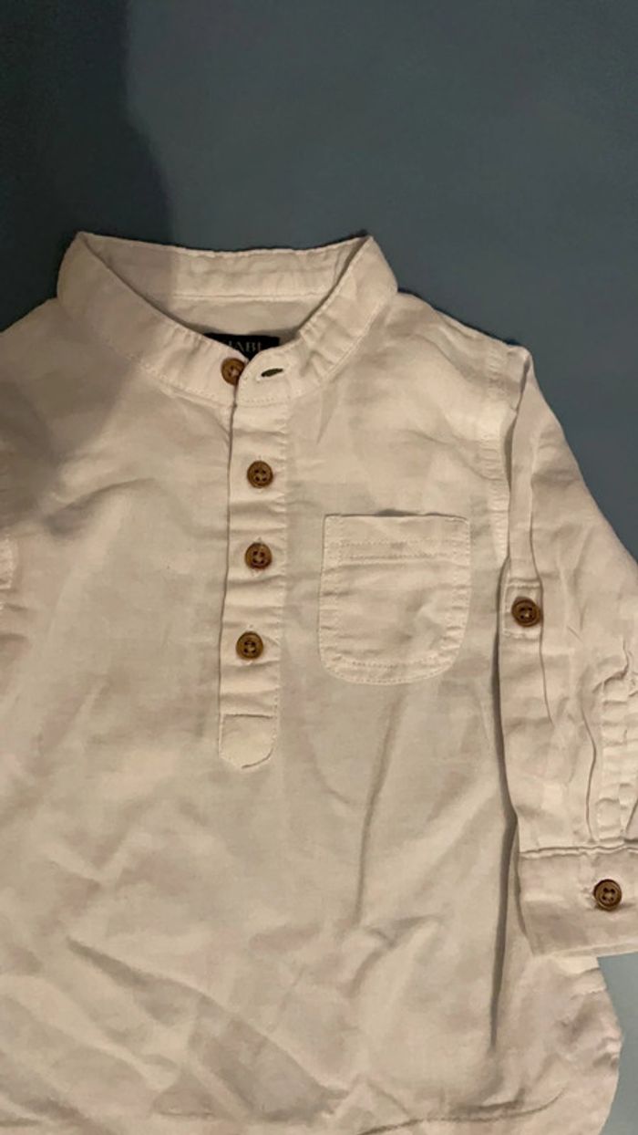 Lot de 2 chemises 6 mois - photo numéro 4