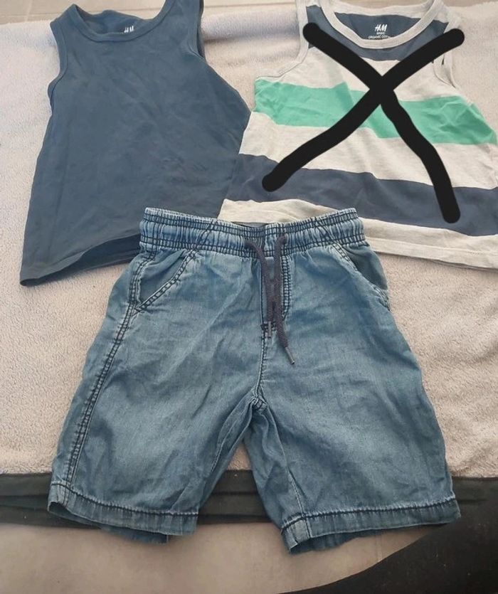 Lot été 2 garçon 2 à 4 ans h&m