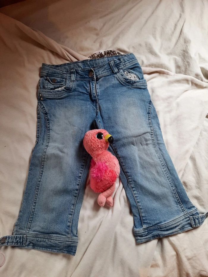 Jeans pantacourt taille 10 ans Kiabi