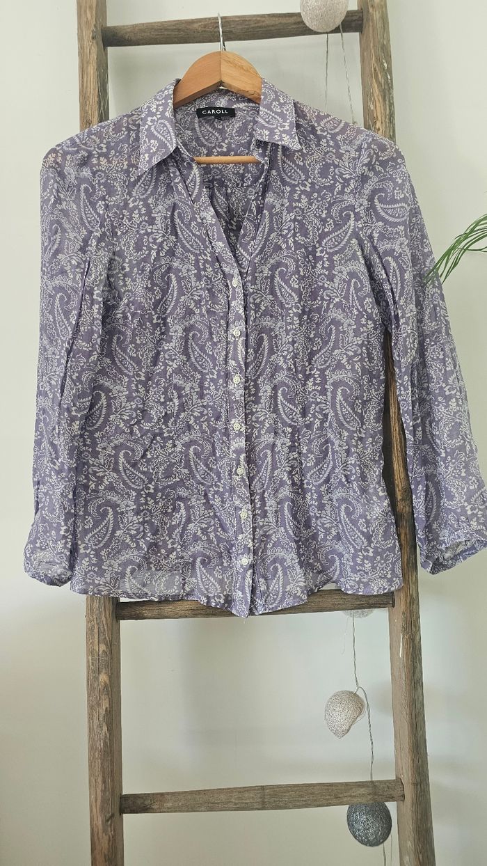 Chemise Caroll taille 38 M