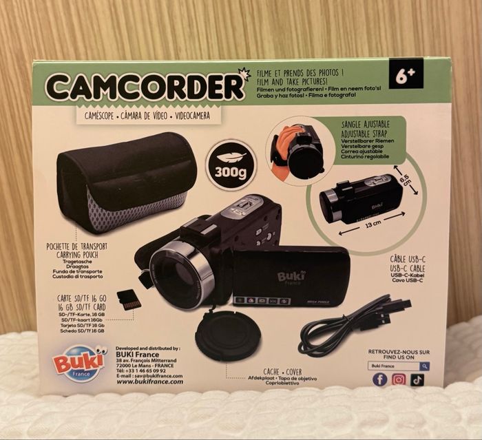 Buki Caméscope Cam Corder neuf boîte scellée. - photo numéro 2