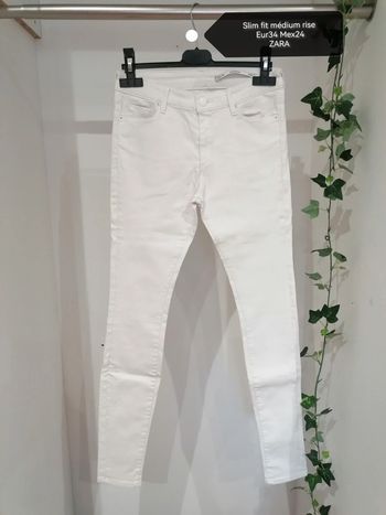 Slim fit médium rise 34 Zara