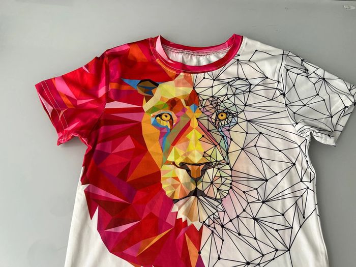 t shirt lion shein - photo numéro 4